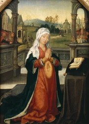 St. Anne die de Maagd verwekt
